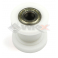 Piece Roulette de chaine 8mm BLANC de Pit Bike et Dirt Bike