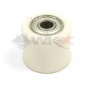 Roulette de chaine 10mm RACING BLANC