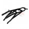Piece Boucle arrière Chromolly YCF LITE F125 NOIRE de Pit Bike et Dirt Bike