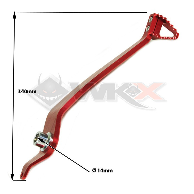 Pédale de frein aluminium