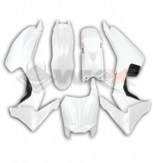 Kit plastique type CRF 110 BLANC