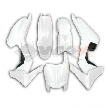 Kit plastique type CRF 110 BLANC