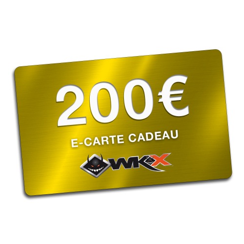 Piece E-Carte cadeau 200€ de Pit Bike et Dirt Bike