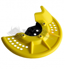 Protège disque frein avant YCF JAUNE