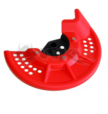 Protège disque de frein avant YCF ROUGE