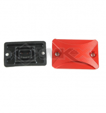 Couvercle maitre cylindre de frein CNC rouge