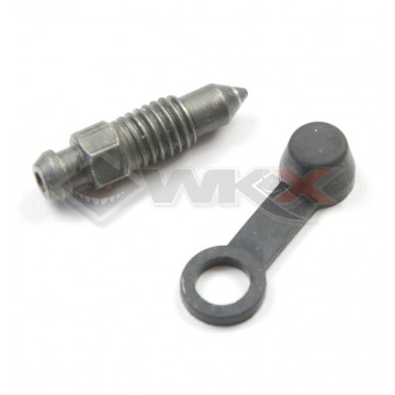Purgeur étrier avant + caoutchouc protection BRAKING