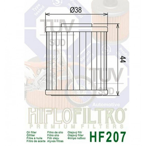 Filtre à huile HIFLOFILTRO