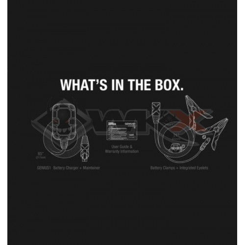 Chargeur de batterie intelligent NOCO Genius1 6/12V 1A