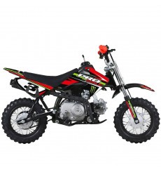 Piece Moto enfant 50cc ROUGE PROBIKE de Pit Bike et Dirt Bike