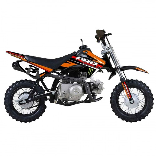 Piece Moto enfant 88cc ORANGE PROBIKE de Pit Bike et Dirt Bike