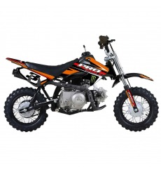 Piece Moto enfant 88cc ORANGE PROBIKE de Pit Bike et Dirt Bike