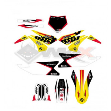 Kit décoration YCF COMPLET BIGY FACTORY DAYTONA FD190 MX 2022