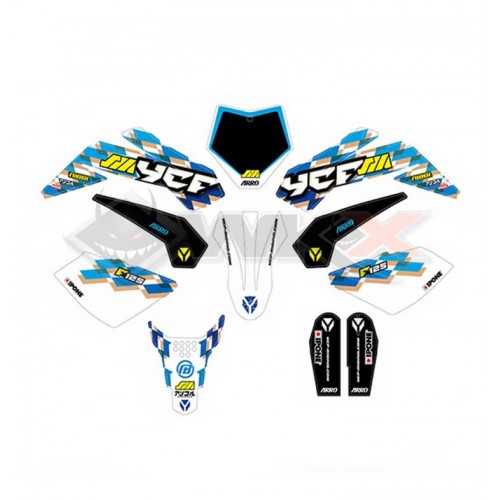 Piece Kit décoration YCF SM125 2022 de Pit Bike et Dirt Bike