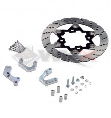 Disque de Frein avant Flottant 240mm YCF avec patte de déport spécifique Supermotard