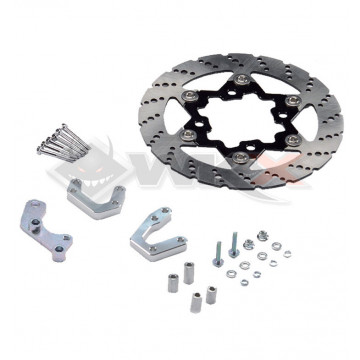 Disque de Frein avant Flottant 240mm YCF avec patte de déport spécifique Supermotard