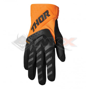 Gants enfant THOR SPECTRUM ORANGE/NOIR taille YL