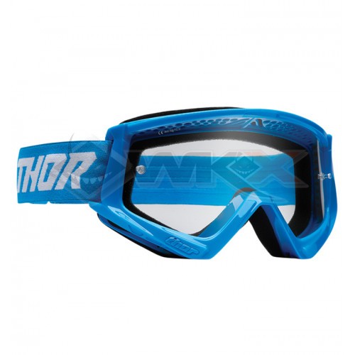 Piece Masque THOR COMBAT RACER BLEU de Pit Bike et Dirt Bike