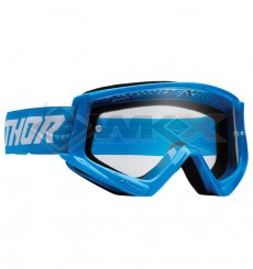 Piece Masque THOR COMBAT RACER BLEU de Pit Bike et Dirt Bike