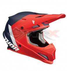 Piece Casque THOR SECTOR CHEV ROUGE/BLEU MARINE taille S de Pit Bike et Dirt Bike