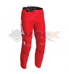 Piece Pantalon THOR SECTOR MINIMAL RED taille 34 de Pit Bike et Dirt Bike