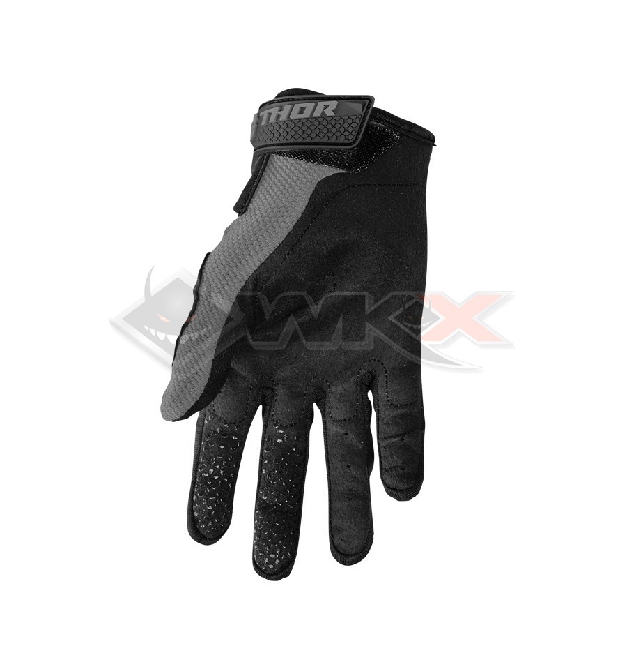 Gants enfant ROUGE THOR Sector taille YS pour quad et moto cross