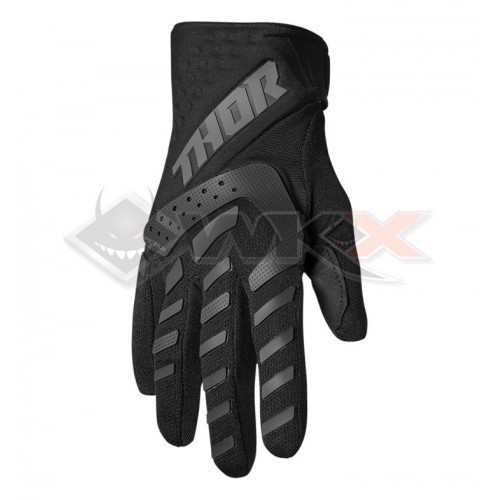 Piece Gants enfant THOR SPECTRUM NOIR taille YL de Pit Bike et Dirt Bike