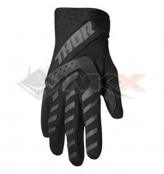 Piece Gants enfant THOR SPECTRUM NOIR taille YXS de Pit Bike et Dirt Bike