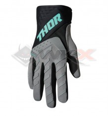 Gants THOR SPECTRUM GRIS/NOIR/MENTHE taille L
