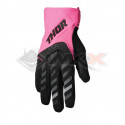 Gants THOR SPECTRUM femme ROSE/NOIR taille L