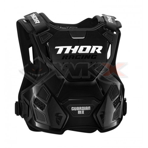 Piece Plastron enfant THOR Guardian MX NOIR taille 2XS/XS de Pit Bike et Dirt Bike