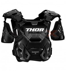 Piece Plastron enfant THOR Guardian taille 2XS/XS NOIR de Pit Bike et Dirt Bike