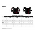 Plastron enfant THOR Guardian taille 2XS/XS ORANGE