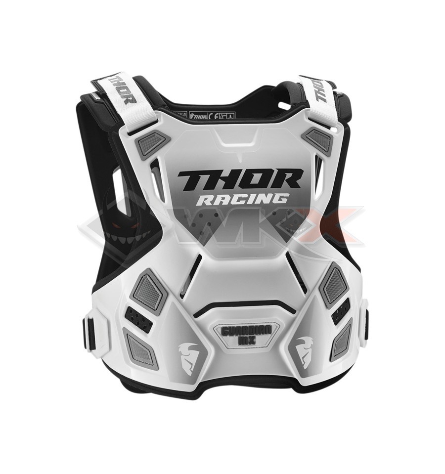 Pare-pierres pour enfant THOR GUARDIAN MX, taille S-M, dispo en blanc