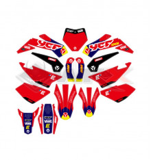 Kit décoration YCF RACING ROUGE 2022