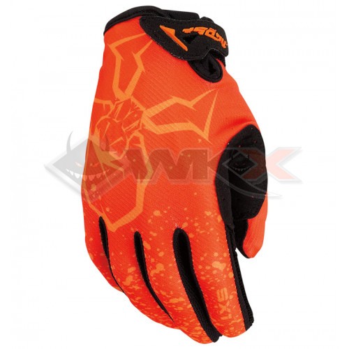 Piece Gants enfant MOOSE SX1 taille YXS ORANGE de Pit Bike et Dirt Bike