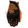 Piece Gants MOOSE MX1 ORANGE taille S de Pit Bike et Dirt Bike