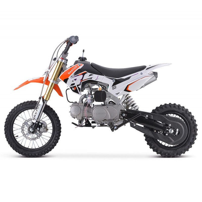 Pit Bike 125cc semi-automatique BASTOS BS 125 SA - édition 2025