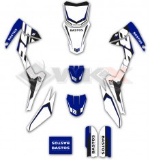 Kit décoration mini CRF 110 BLEU 2023