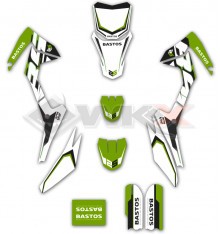 Kit décoration mini CRF 110 VERT 2023