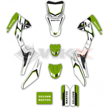 Kit décoration mini CRF 110 VERT 2023