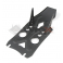 Piece Sabot moteur acier NOIR RACING modèle 2 de Pit Bike et Dirt Bike