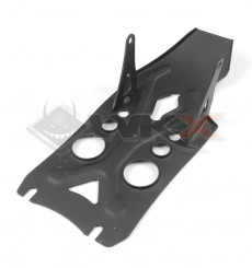 Piece Sabot moteur acier NOIR RACING modèle 2 de Pit Bike et Dirt Bike