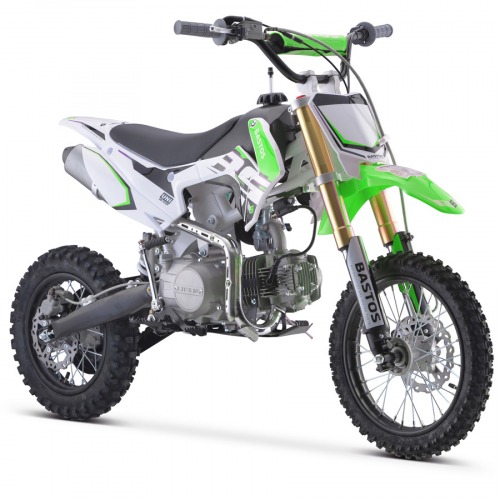 Piece Pit Bike 125cc semi-automatique BASTOS BS 125 SA VERT - édition 2025 de Pit Bike et Dirt Bike