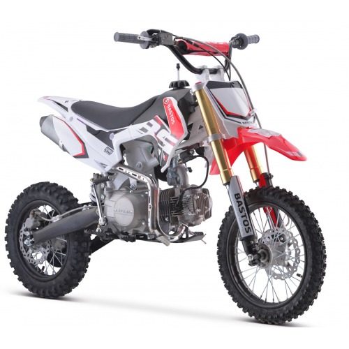 Piece Pit Bike 125cc semi-automatique BASTOS BS 125 SA ROUGE - édition 2025 de Pit Bike et Dirt Bike