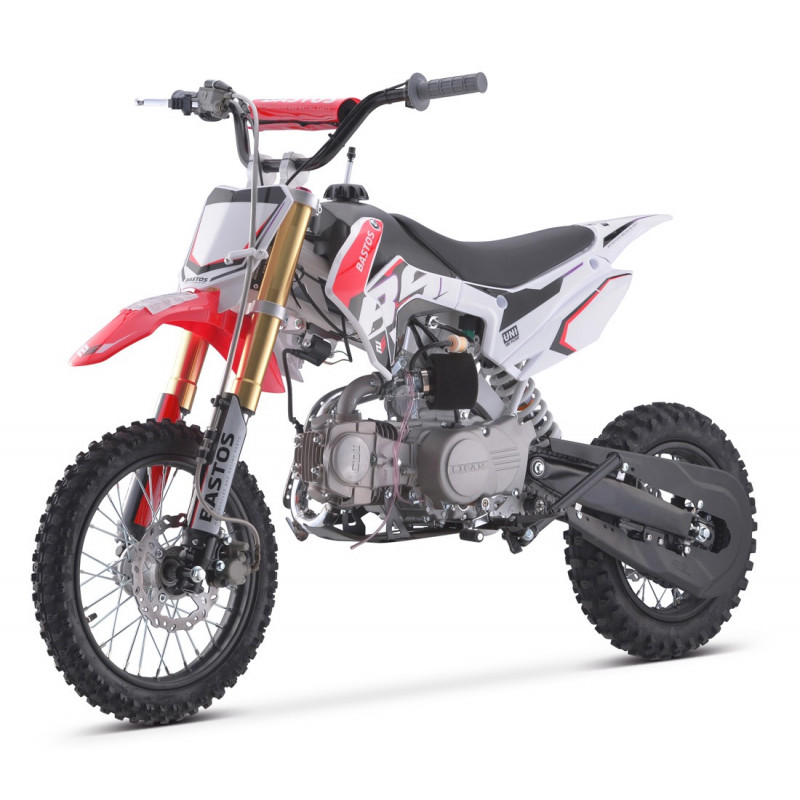 Pit Bike BASTOS BS 125 SA ROUGE - édition 2024