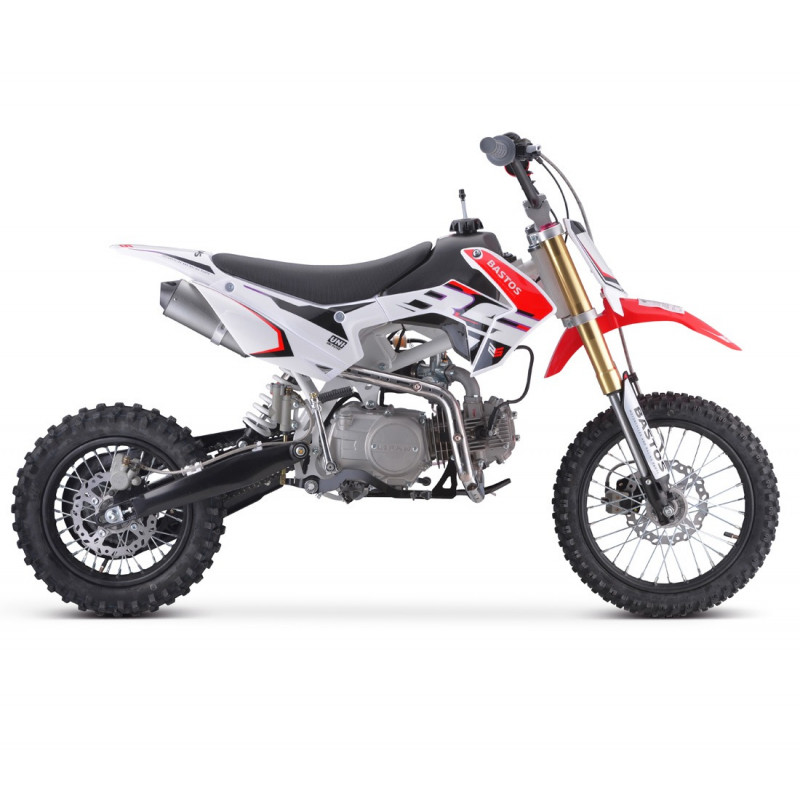 Pit Bike BASTOS BS 125 SA ROUGE - édition 2024