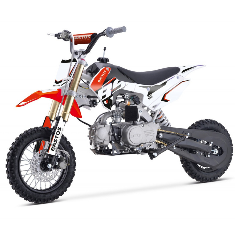 Pit Bike 90cc BASTOS BS ROUGE - édition 2024