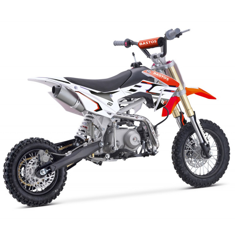 Pit Bike 90cc BASTOS BS ROUGE - édition 2024