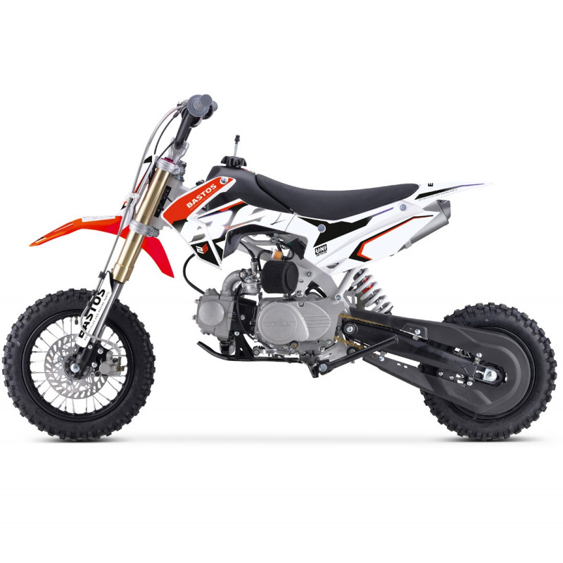 Pit Bike 90cc BASTOS BS ROUGE - édition 2024